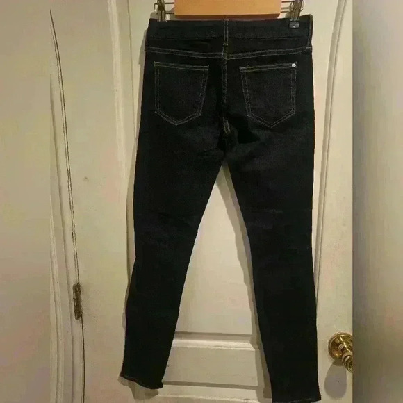 P7004 koraldark denim zip leg jeans size 26 - Picture 5 of 6
